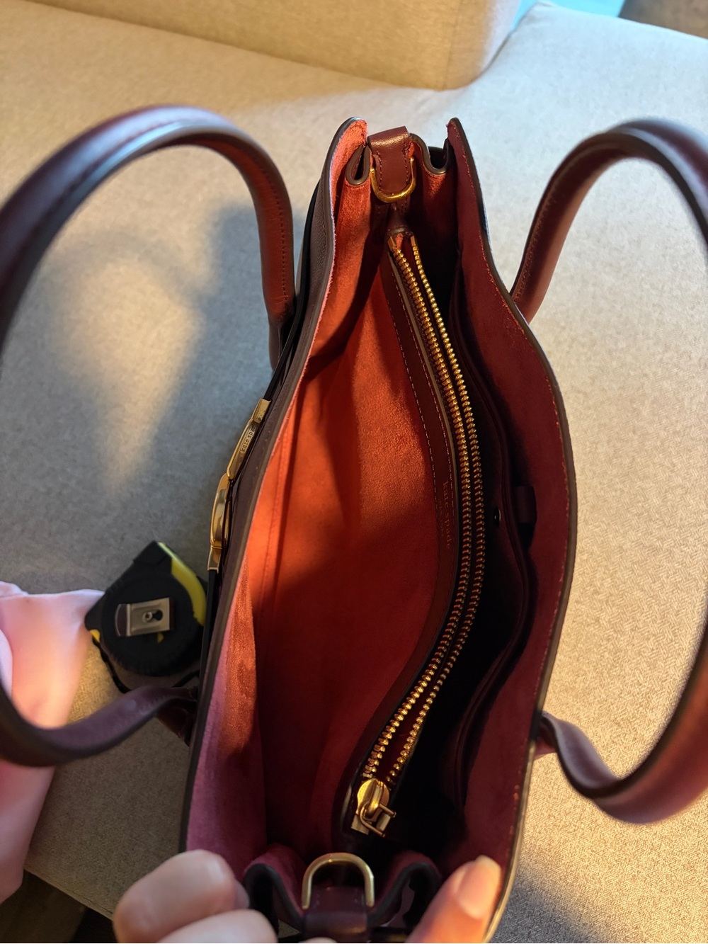 Kate Spade Maroon Bag - Picture 4 of 7
